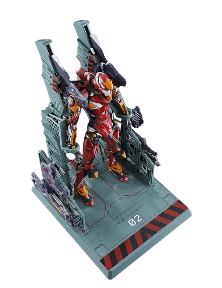 METAL BUILD Evangelion Unit 2 approximately 220mm ABS&PVC&diecast movable figure