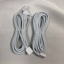 Samcos LED Tape Extension Cable 2pcs 2.5m 4 Pin RGB LED Connector Wire Tape Li (New, from Japan)