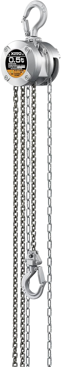 Kito chain block CX type 500kg x 2.5m CX005