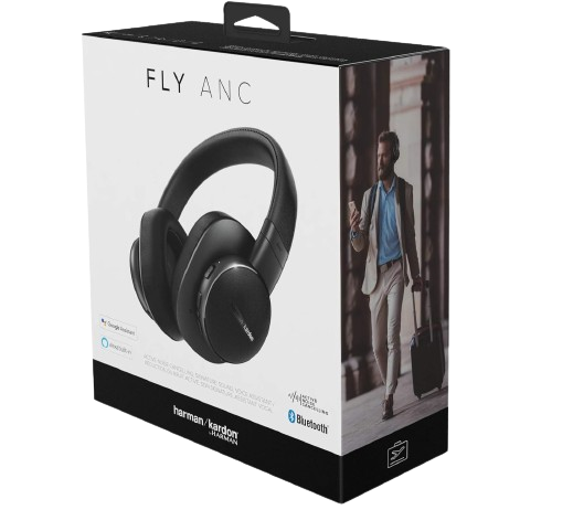 Harman Kardon Headphones FLY ANC Noise Canceling Bluetooth Black