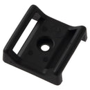 Panduit Tie Mount for Tack Ties, M3 Screws, Black, 100 Pieces ABMT-S6-C20 (New, from Japan)