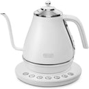 De'Longhi Electric Kettle KBOE1230J-W Stainless Steel 1.0L White