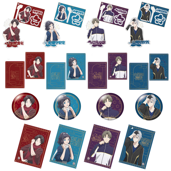 "Touken Ranbu: Hanamaru – Special" 16-Item Set (Acrylic Stands, Can Badges, Clear Files, Posters)