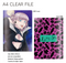 【Anime Merch Set Call of the Night (Yofukashi no Uta)】  T-shirt (XL)Black＆White + Canvas Sacoche + A4 Clear File