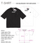 【Anime Merch Set Call of the Night (Yofukashi no Uta)】  T-shirt (XL)Black＆White + Canvas Sacoche + A4 Clear File