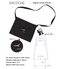 【Anime Merch Set Call of the Night (Yofukashi no Uta)】  T-shirt (XL)Black＆White + Canvas Sacoche + A4 Clear File