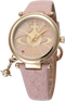 [Vivienne Westwood] Watch Orb Silver Pink Leather Quartz VV006PKPK Paralle Pink