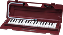 YAMAHA Pianica Keyboard Harmonica Maroon P-37D Full 3 Octaves hard case