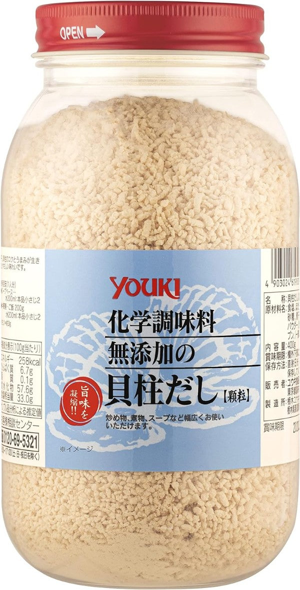 Yuuki Foods Scallop soup stock without chemical seasonings 400g