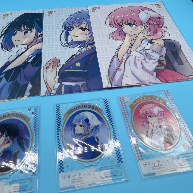 Prima Doll – 10-Piece Set (Acrylic Stands & Clear Files)