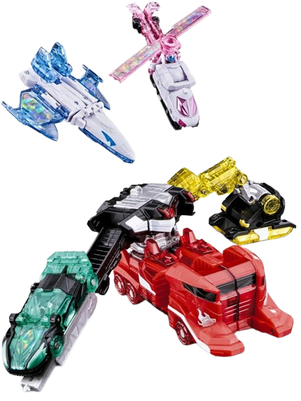 BANDAI Mashin Sentai Kiramager Mashin Combination DX Kiramaijin Mashin Armed Set