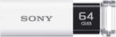 Sony USB Memory USB3.1 64GB White Capless USM64GU W [Domestic Genuine Product] (New, from Japan)