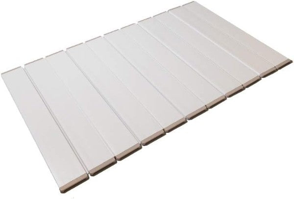 Topre Folding Bath Lid Lakness 70 x 109cm Ivory M11