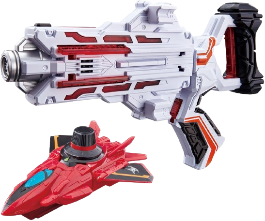 Kaitou Sentai Lupinranger VS Patranger Double Gun DX VS Changer Lupine Red Set