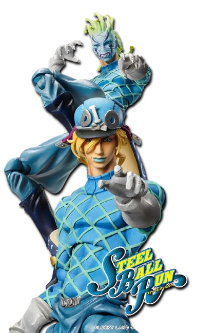 JoJo's Bizarre Adventure "Diego Brando Second" PVC & ABS & Nylon Painted figure