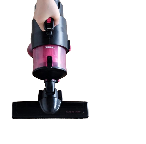 Handy and Powerful Vacuum 200W Cyclone Type Washable Pink HC-5252P